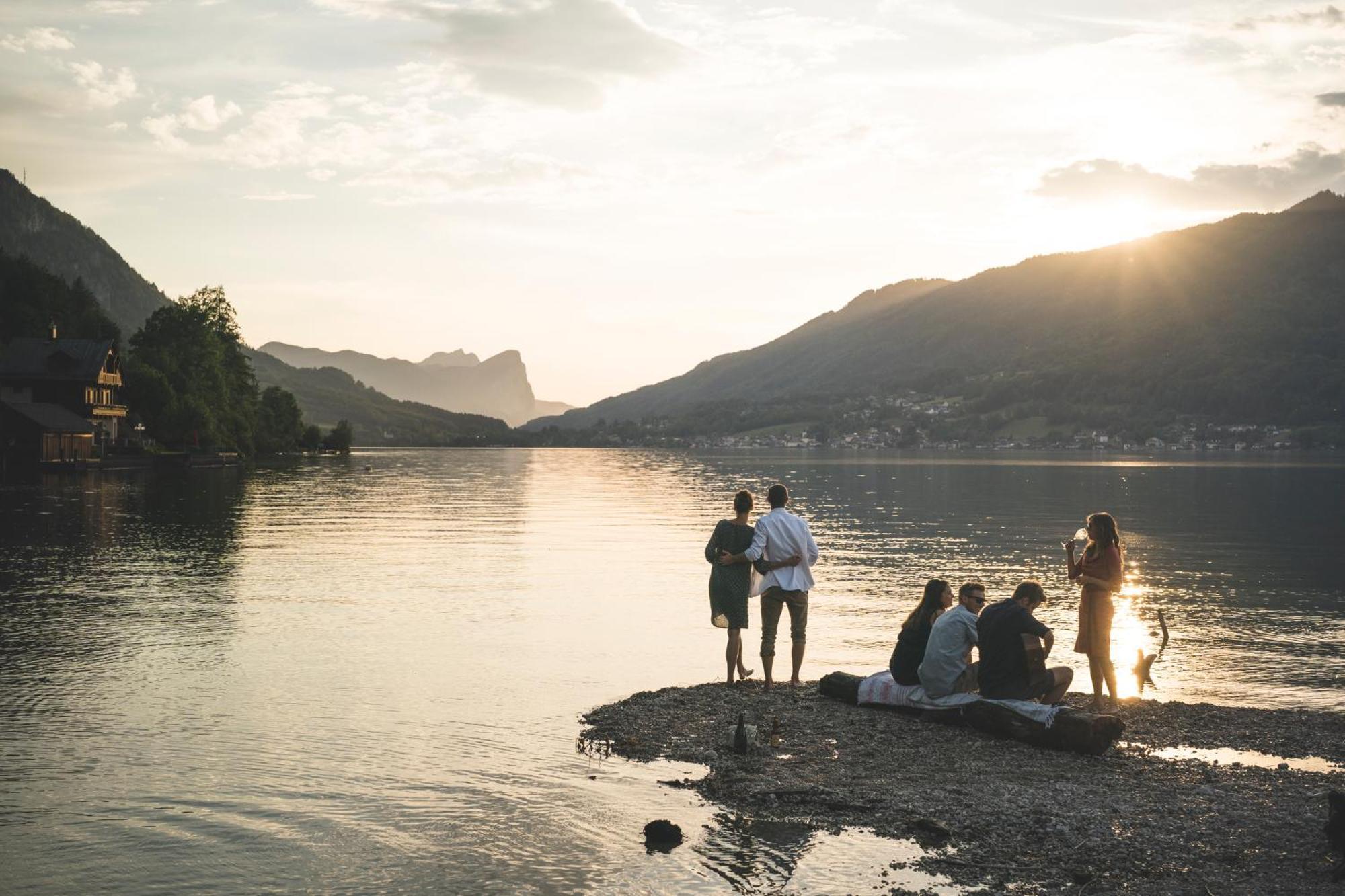 Aktivhotel Foettinger Steinbach am Attersee Bagian luar foto